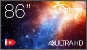 Optoma N3861K 86" 4K Ultra HD Professional Digital Signage Displays Digital Signage Display Optoma