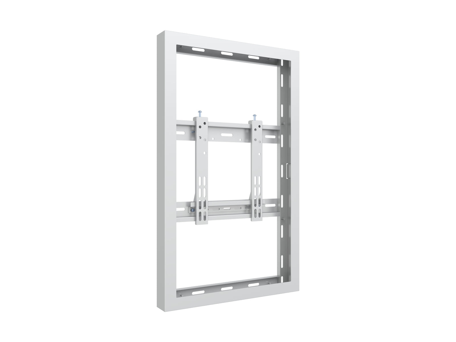 Multibrackets M Pro Series Enclosure 32" Wall Slim Small White Signage Display Enclosures Multibrackets