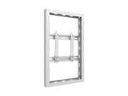 Multibrackets M Pro Series Enclosure 32" Wall Slim Small White Signage Display Enclosures Multibrackets