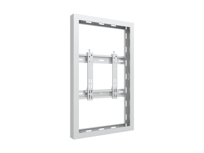 Multibrackets M Pro Series Enclosure 32" Wall Slim Small White Signage Display Enclosures Multibrackets