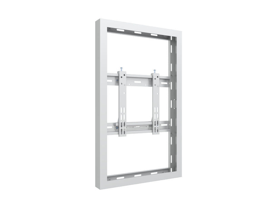 Multibrackets M Pro Series Enclosure 32" Wall Slim Small White Signage Display Enclosures Multibrackets