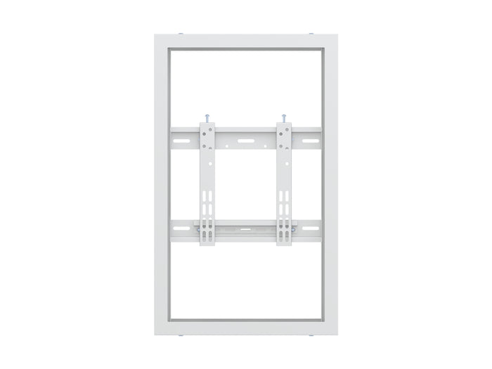 Multibrackets M Pro Series Enclosure 32" Wall Slim Small White Signage Display Enclosures Multibrackets