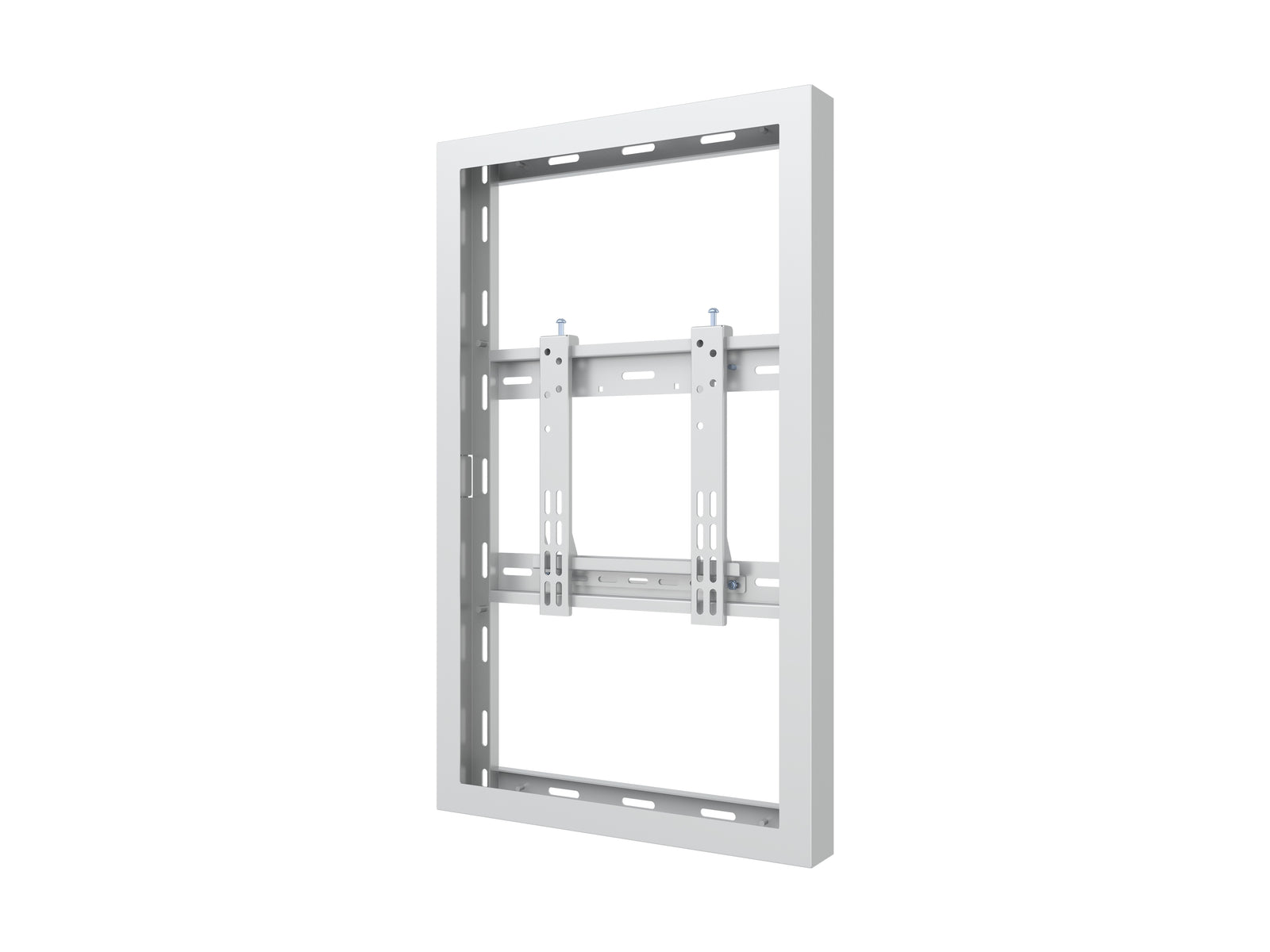 Multibrackets M Pro Series Enclosure 32" Wall Slim Small White Signage Display Enclosures Multibrackets