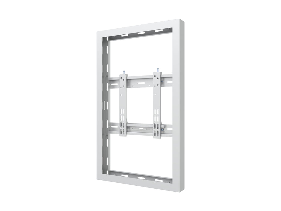 Multibrackets M Pro Series Enclosure 32" Wall Slim Small White Signage Display Enclosures Multibrackets