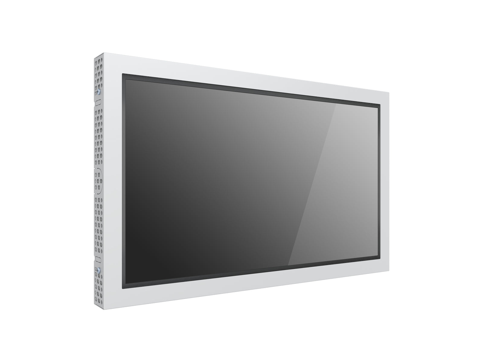 Multibrackets M Pro Series Enclosure 32" Wall Slim Small White Signage Display Enclosures Multibrackets