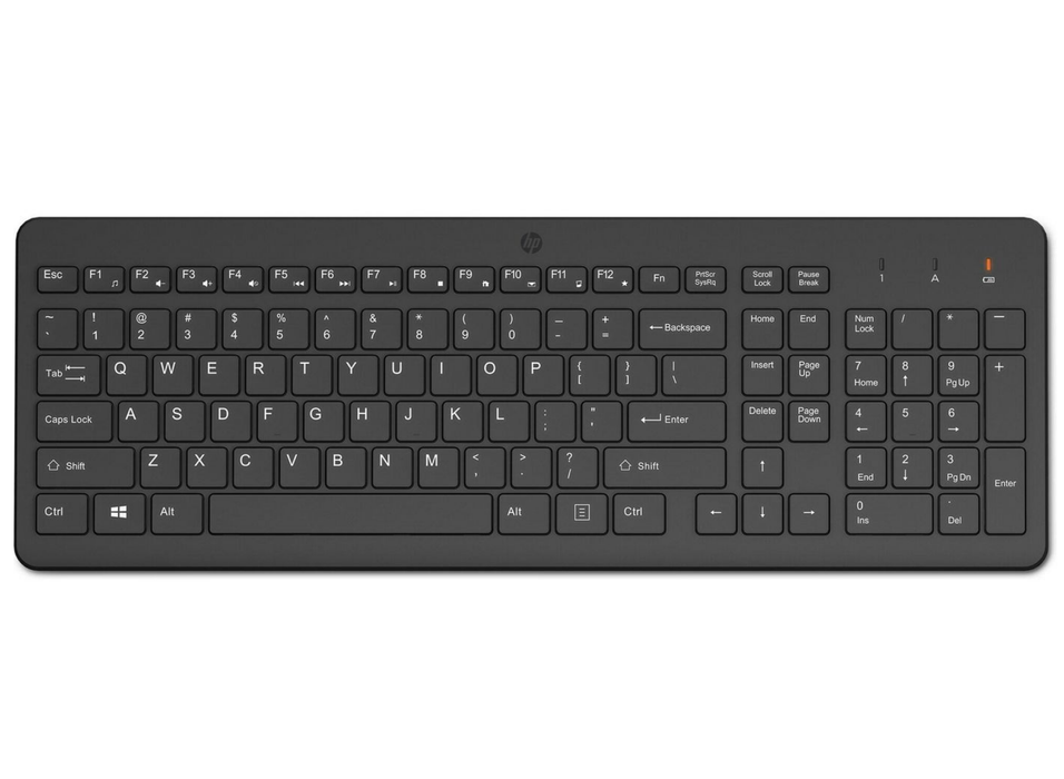 HP 220 Full-Size Wireless Black Keyboard | 805T2AA#ABU Keyboard & Mouse HP