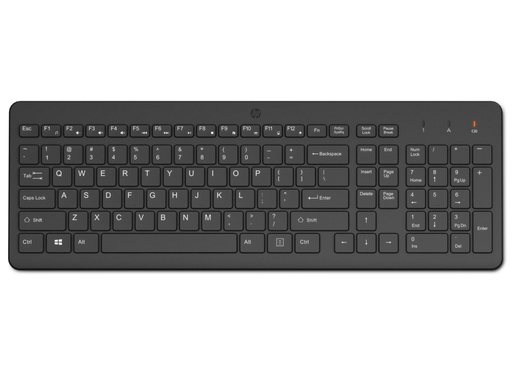 HP 220 Wireless Keyboard – 2.4GHz USB-A, Chiclet Keys, Full-Size Layout | 805T2AA#AC0 Keyboard & Mouse HP
