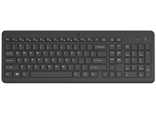 HP 220 Wireless Full-Size Keyboard with Numeric Keypad – Black | 805T2AA#UUZ Keyboard & Mouse HP