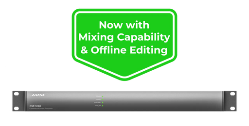 BOSE CSP-1248 Commercial Sound Processor | 808456-2110 Sound Processor BOSE