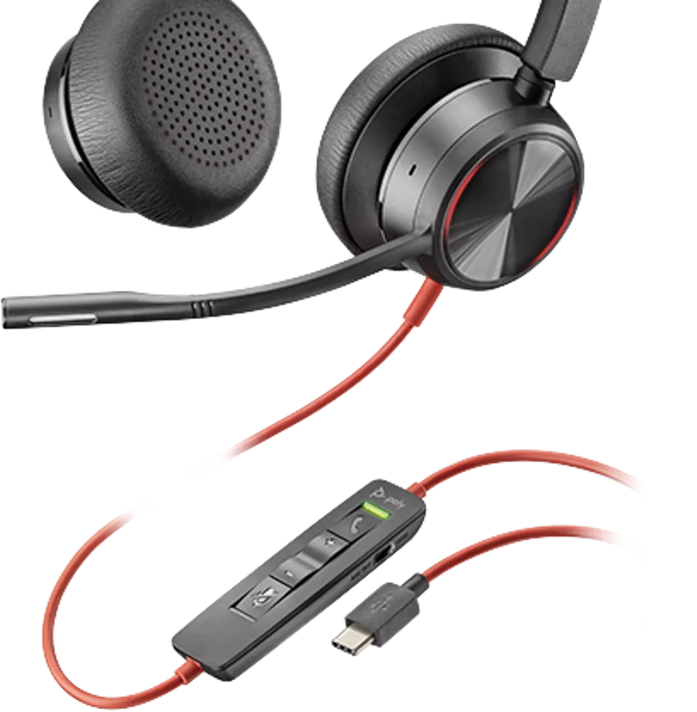 Poly Blackwire 5220 Stereo USB-A Headset Headset Poly