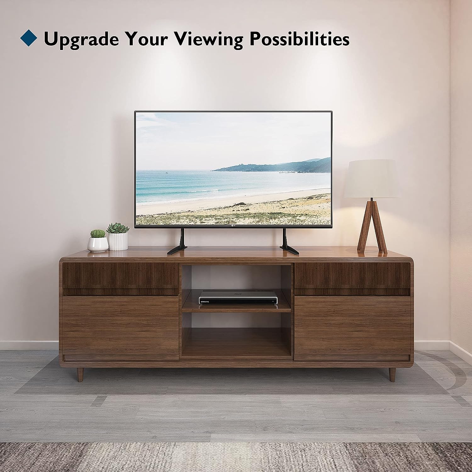 BT Universal Table Top TV Stand for 22–65 Inch Screens Table Stand ScreenMoove