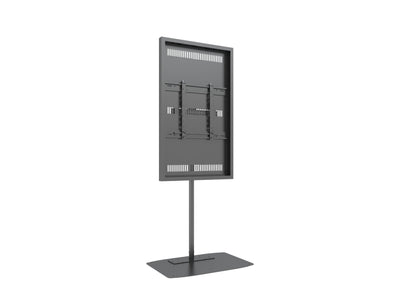 Multibrackets M Pro Series Enclosure 55" Single Pole Slim Floorbase Signage Display Enclosures Multibrackets