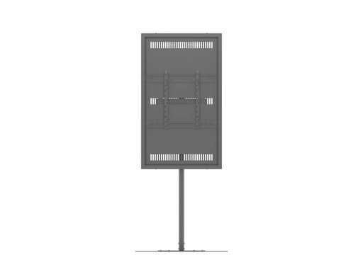 Multibrackets M Pro Series Enclosure 55" Single Pole Slim Floorbase Signage Display Enclosures Multibrackets
