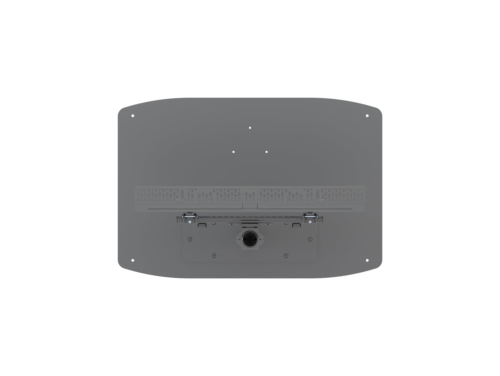 Multibrackets M Pro Series Enclosure 55" Single Pole Slim Floorbase Signage Display Enclosures Multibrackets