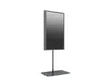 Multibrackets M Pro Series Enclosure 55" Single Pole Slim Floorbase Signage Display Enclosures Multibrackets