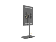 Multibrackets M Pro Series Enclosure 55" Single Pole Slim Floorbase Signage Display Enclosures Multibrackets