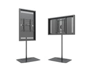 Multibrackets M Pro Series Enclosure 55" Single Pole Slim Floorbase Signage Display Enclosures Multibrackets