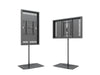 Multibrackets M Pro Series Enclosure 55" Single Pole Slim Floorbase Signage Display Enclosures Multibrackets