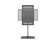 Multibrackets M Pro Series Enclosure 55" Single Pole Slim Floorbase Signage Display Enclosures Multibrackets