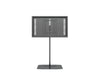 Multibrackets M Pro Series Enclosure 55" Single Pole Slim Floorbase Signage Display Enclosures Multibrackets