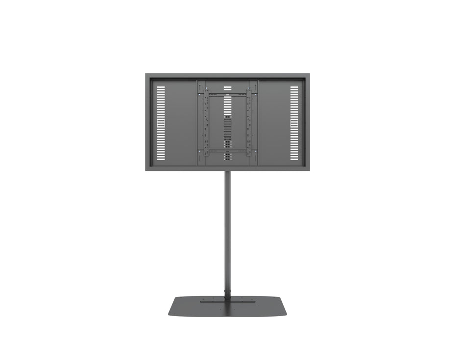 Multibrackets M Pro Series Enclosure 55" Single Pole Slim Floorbase Signage Display Enclosures Multibrackets