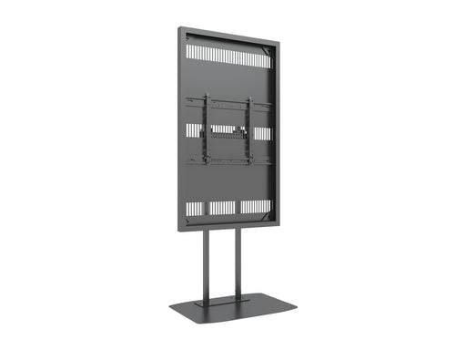 Multibrackets M Pro Series Enclosure 65" Dual Pole Slim Floorbase Signage Display Enclosures Multibrackets