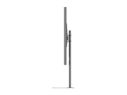 Multibrackets M Pro Series Enclosure 65" Dual Pole Slim Floorbase Signage Display Enclosures Multibrackets