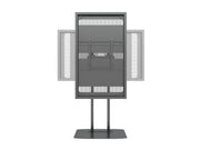 Multibrackets M Pro Series Enclosure 65" Dual Pole Slim Floorbase Signage Display Enclosures Multibrackets