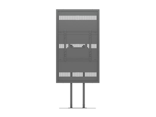 Multibrackets M Pro Series Enclosure 75" Dual Pole Slim Floorbase Signage Display Enclosures Multibrackets