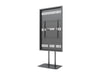 Multibrackets M Pro Series Enclosure 75" Dual Pole Slim Floorbase Signage Display Enclosures Multibrackets