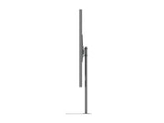 Multibrackets M Pro Series Enclosure 75" Dual Pole Slim Floorbase Signage Display Enclosures Multibrackets