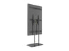 Multibrackets M Pro Series Enclosure 75" Dual Pole Slim Floorbase Signage Display Enclosures Multibrackets