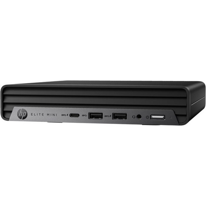 HP Elite Mini 600 G9 i5-12500T mini PC Intel® Core™ i5 8 GB DDR4-SDRAM 256 GB SSD Windows 11 Pro Black Desktop PC HP