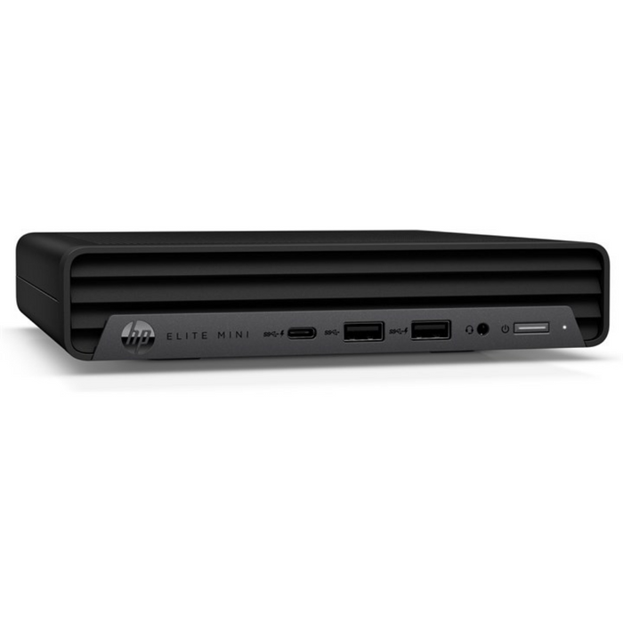 HP Elite Mini 600 G9 i5-12500T mini PC Intel® Core™ i5 8 GB DDR4-SDRAM 256 GB SSD Windows 11 Pro Black Desktop PC HP