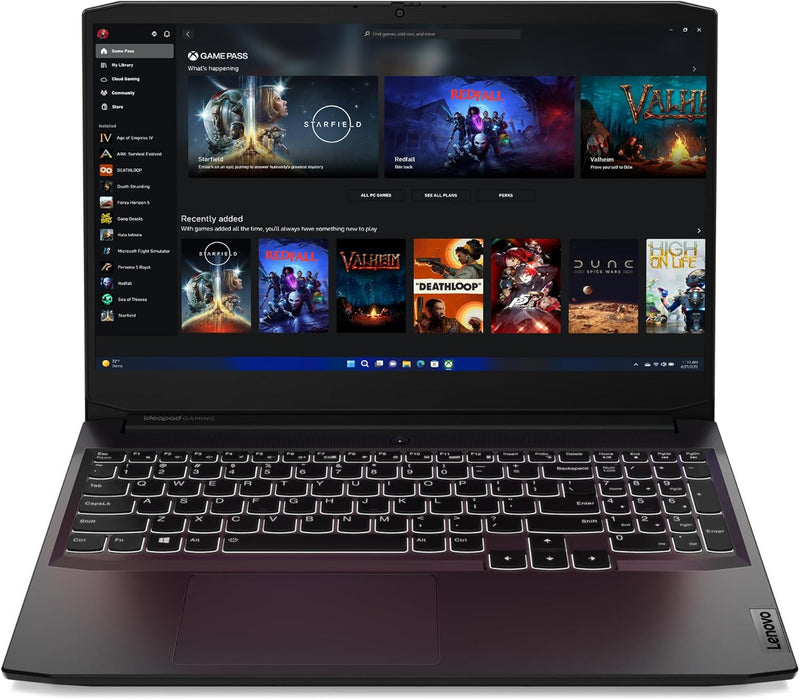 Lenovo IdeaPad Gaming 3 15.6" Full HD AMD Ryzen™ 5 5500H 16 GB RAM 512 GB SSD NVIDIA GeForce RTX 2050 Windows 11 Home