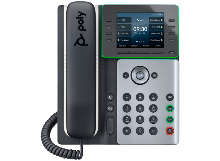 Poly Edge E350 IP Phone And PoE-Enabled | 82M89AA IP Phone Poly