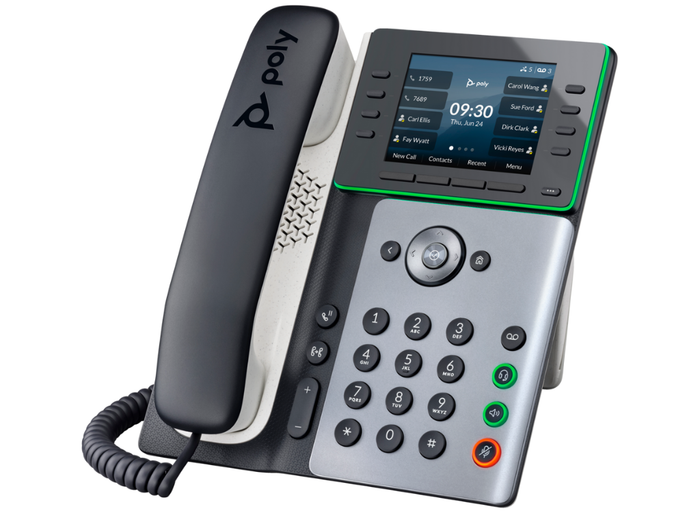 Poly Edge E350 IP Phone And PoE-Enabled | 82M89AA IP Phone Poly