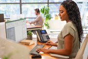 Poly Edge E450 IP Phone and PoE-enabled | 82M90AA IP Phone Poly