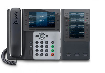 HP Poly Edge E500 IP Phone and PoE-enabled | 82M94AA Poly IP Phone Poly