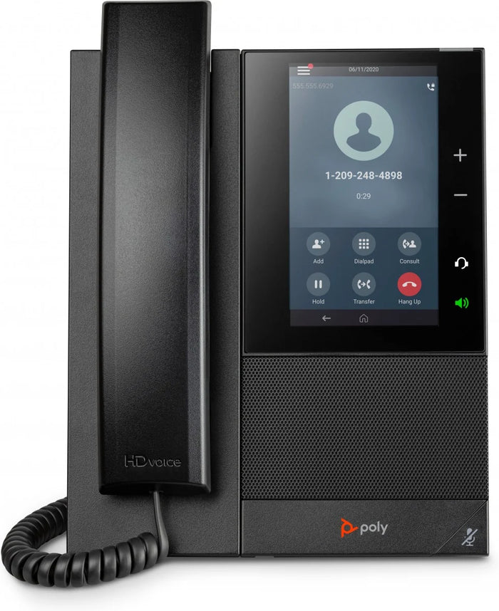 HP Poly CCX 500 Business Media Phone with Open SIP and PoE-enabled | 82Z78AA IP Phone Poly