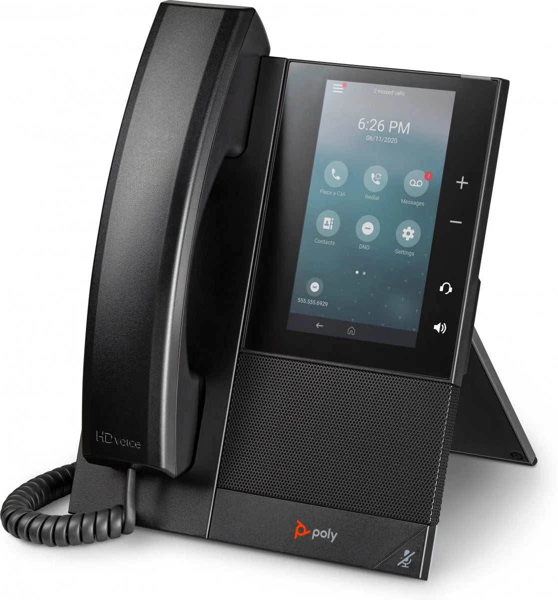 HP Poly CCX 500 Business Media Phone with Open SIP and PoE-enabled | 82Z78AA IP Phone Poly