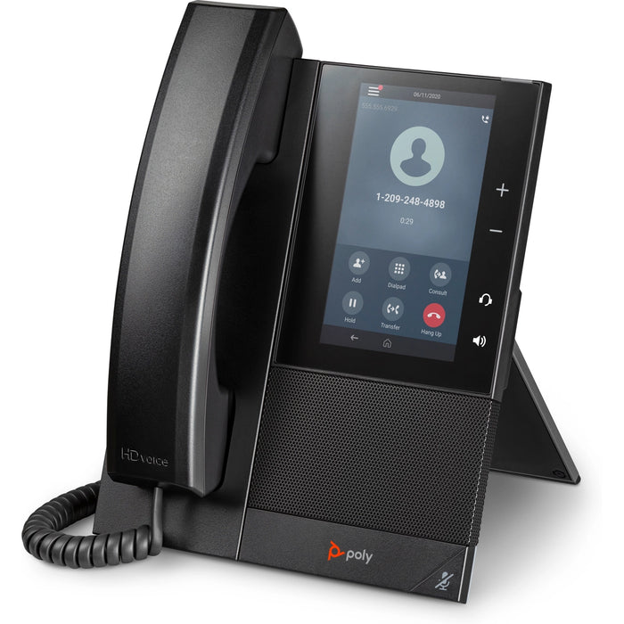 Poly CCX 505 Business Media Phone with Open SIP and PoE-enabled | 82Z82AA IP Phone Poly