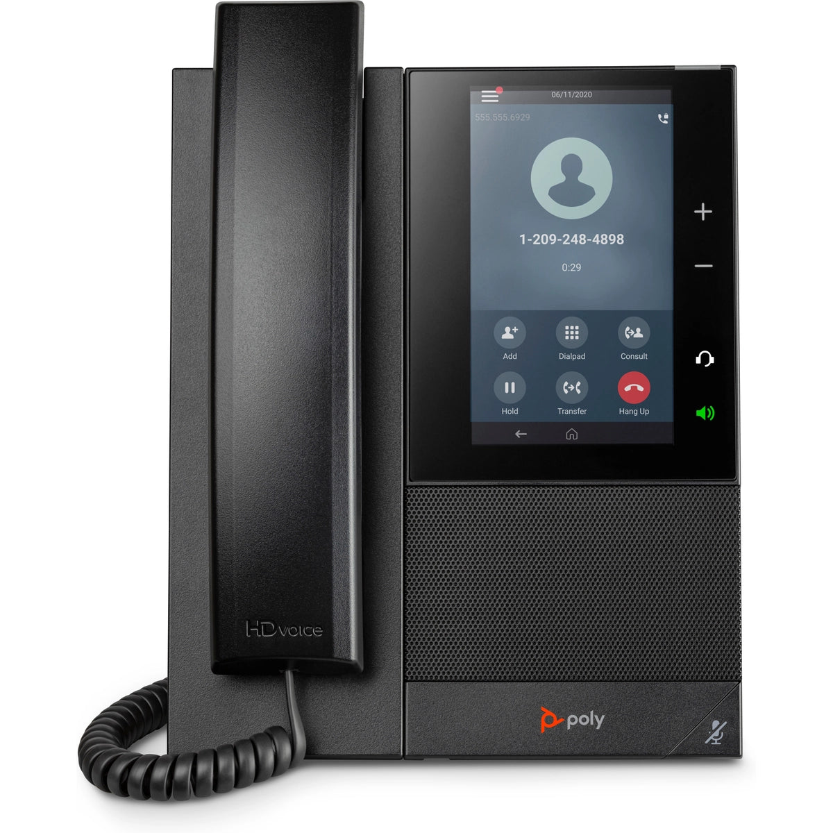 Poly CCX 505 Business Media Phone with Open SIP and PoE-enabled | 82Z82AA IP Phone Poly