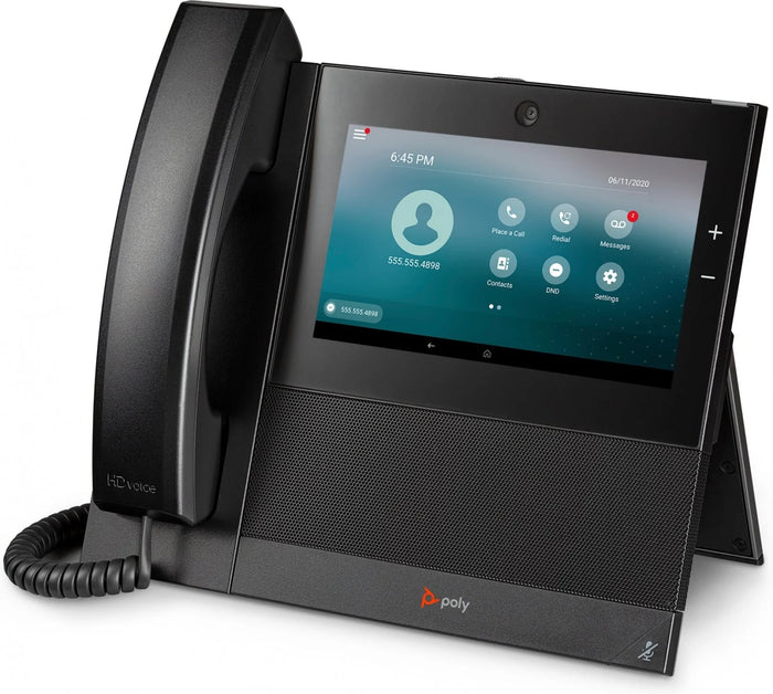 HP Poly CCX 700 Business Media Phone with Open SIP and PoE-enabled | 82Z83AA IP Phone Poly