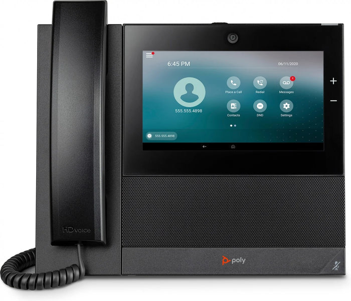 HP Poly CCX 700 Business Media Phone with Open SIP and PoE-enabled | 82Z83AA IP Phone Poly