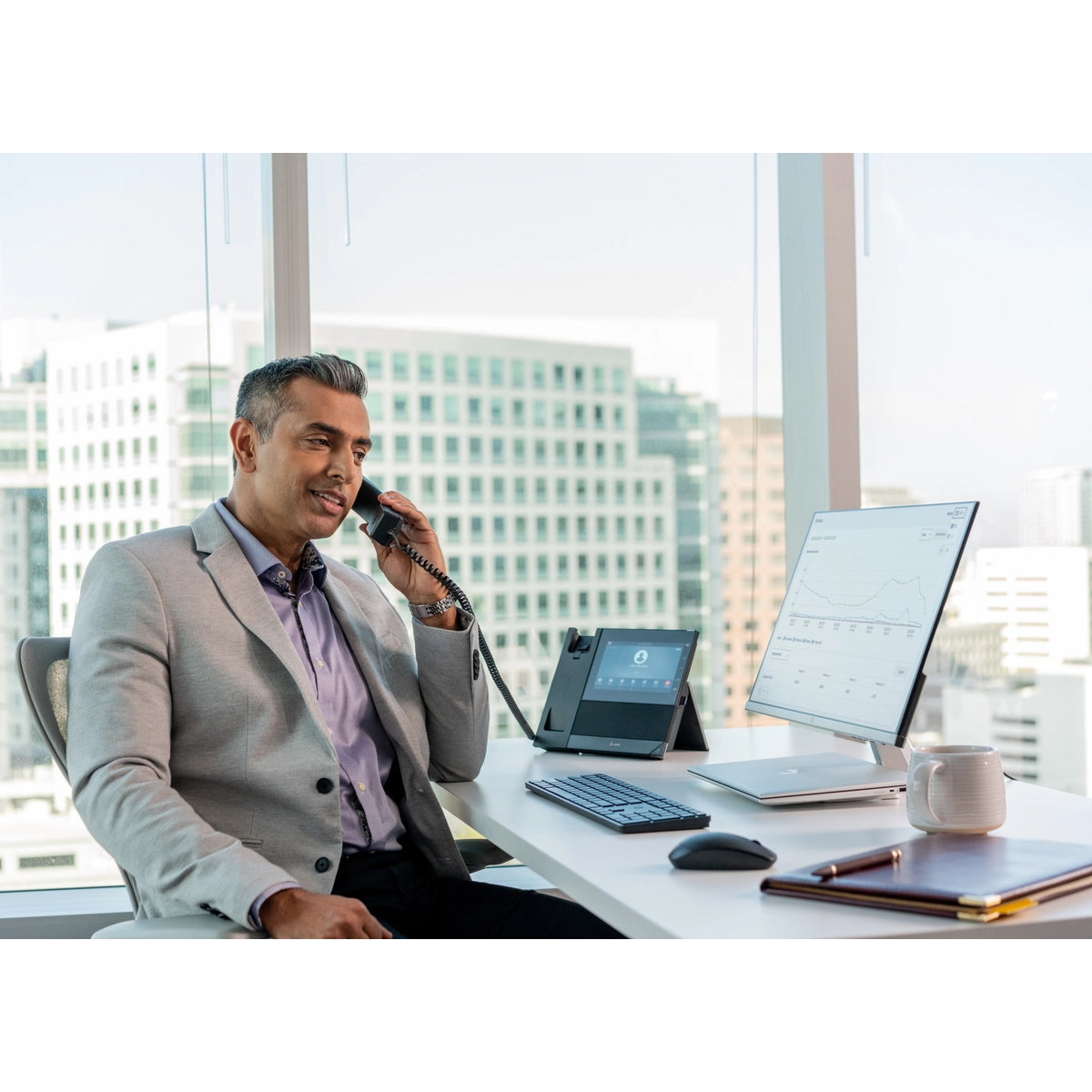 Poly CCX 600 Business Media Phone with Open SIP and PoE-enabled | 82Z85AA IP Phone Poly