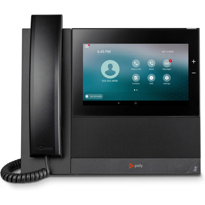 Poly CCX 600 Business Media Phone with Open SIP and PoE-enabled | 82Z85AA IP Phone Poly