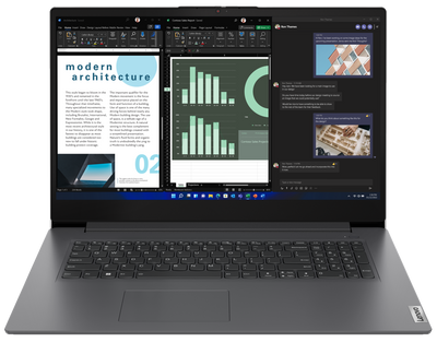 Lenovo V V17 Intel® Core™ i5-1335U 17.3" 8 GB RAM 256 GB SSD Laptop Lenovo Laptops Lenovo