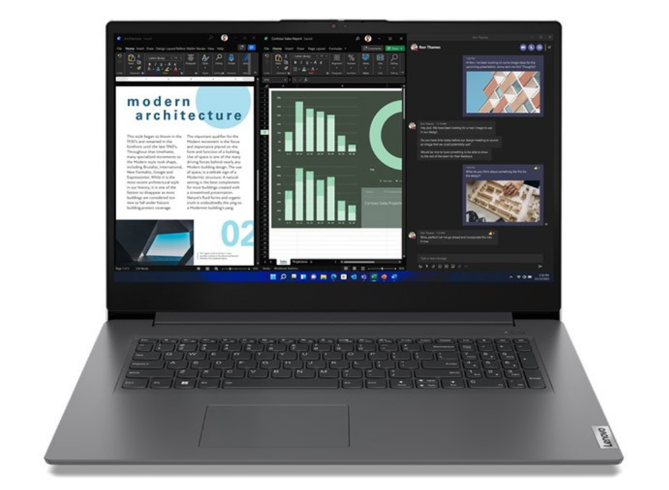 Lenovo V V17, Intel® Core™ i5, 17.3", Full HD, 16 GB DDR4-SDRAM, 512 GB SSD, Windows 11 Pro