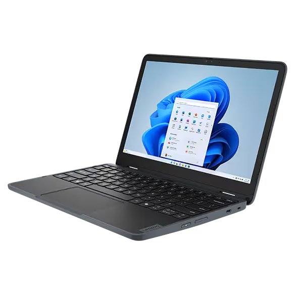 Lenovo 300w Gen 5 11.6" Intel N-Series N150 8GB Ram 128GB Flash Memory Win11 Pro Touch 2 in 1 Notebook Lenovo Laptops Lenovo